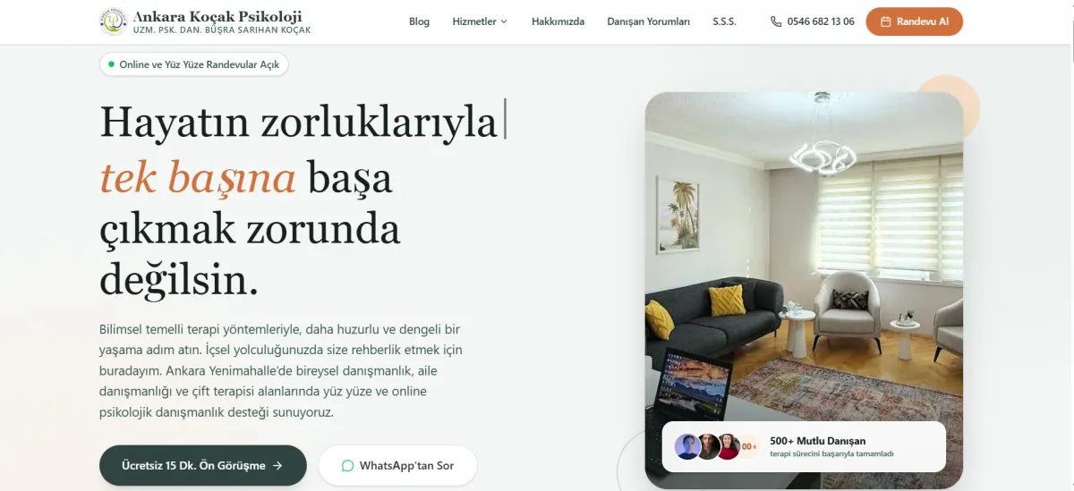 Ankara Çift Terapisi Çözümleri