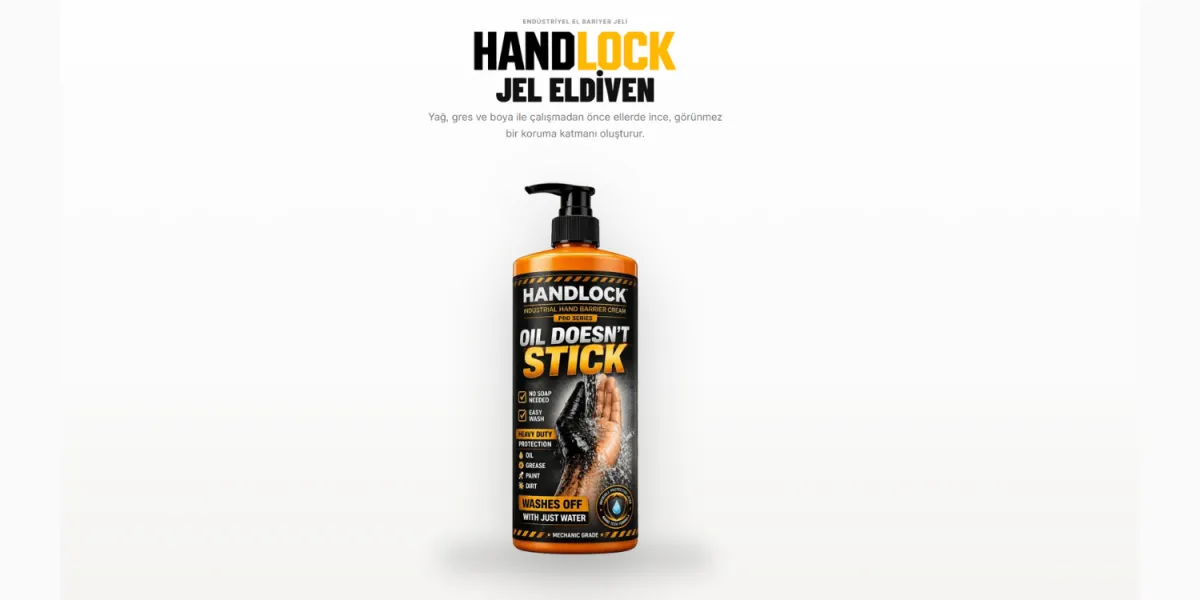 HandLock ile Endüstriyel El Bariyer Jeli
