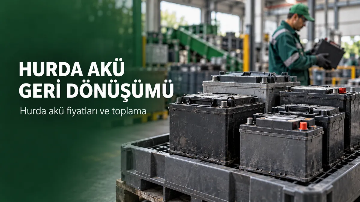 Hurda Akü Fiyatları ve Atık Akü Geri Dönüşümü