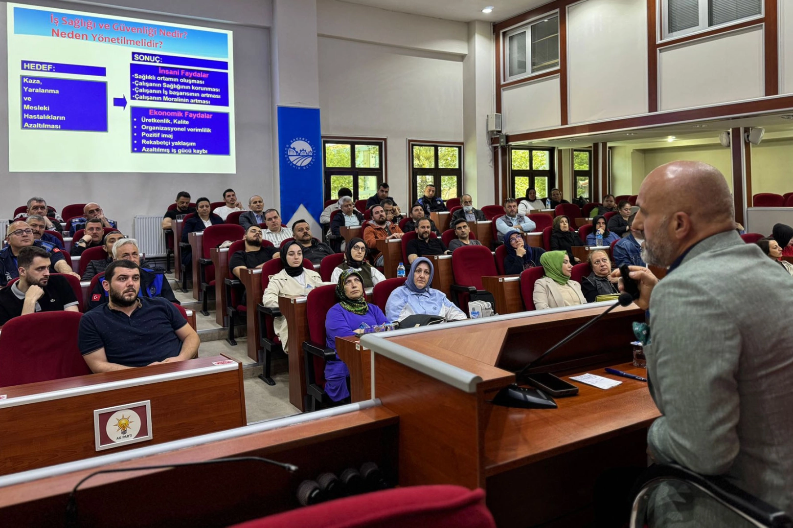 Sakarya Büyükşehir'den iş sağlığı ve güvenliği eğitimi
