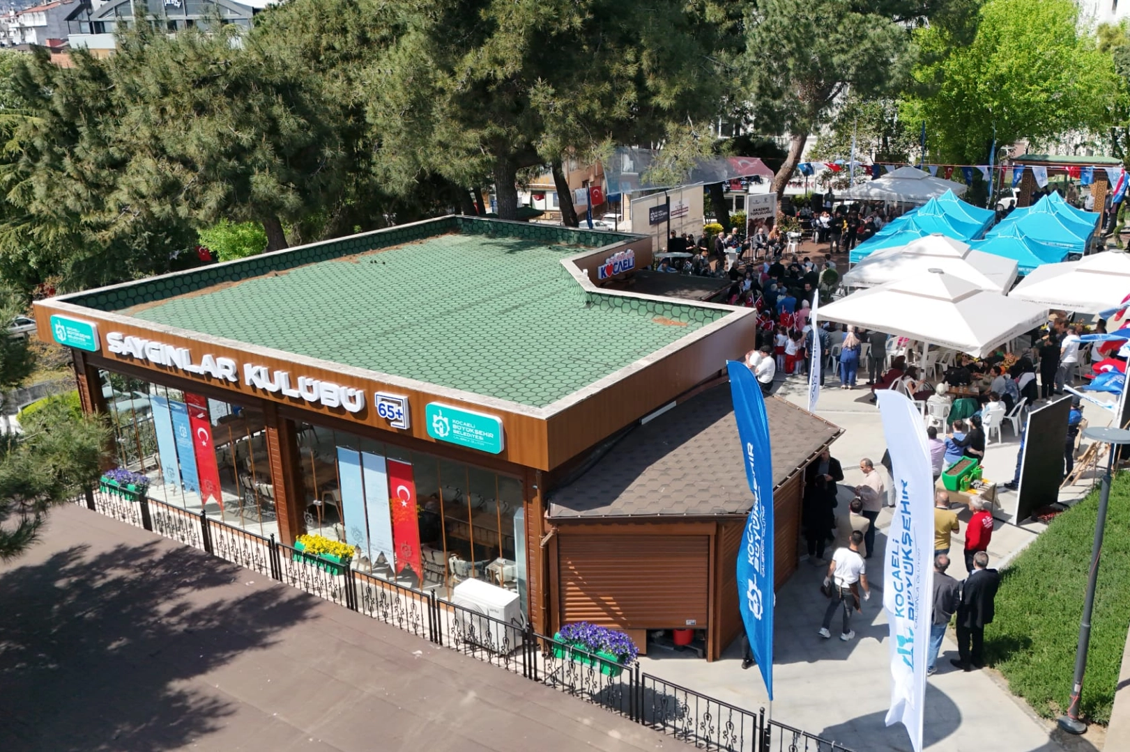 Kocaeli'de 65 yaş üstü vatandaşların yeni huzur durağı