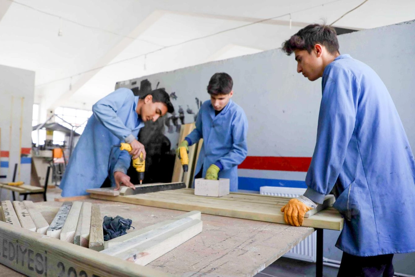 Mardin Büyükşehir Belediyesi'nden mesleki eğitime büyük destek