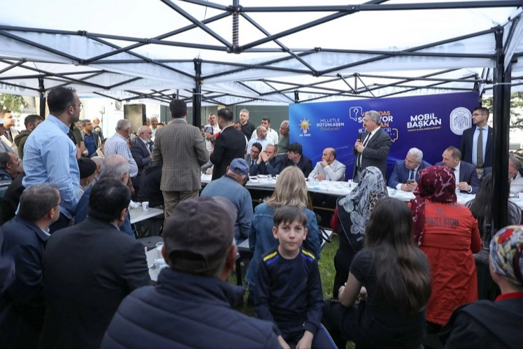 Kayserili 'mobil başkan'dan Kocatepe mesaisi