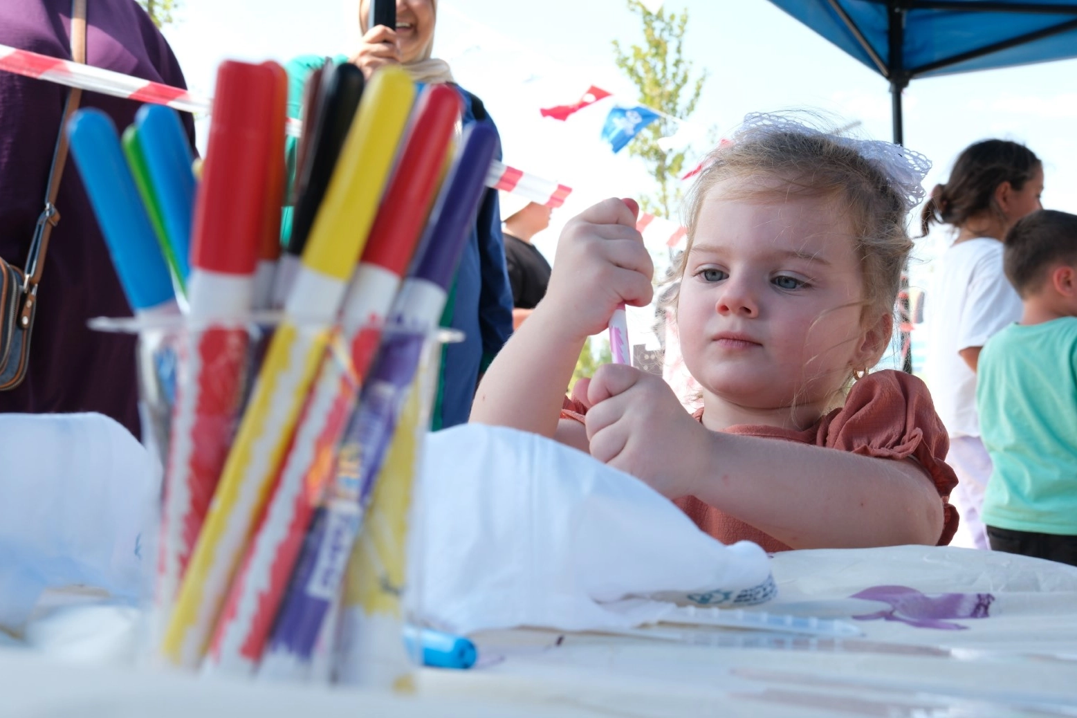 Çocuklar, Kocaeli'de dopdolu bir yaz geçirdi