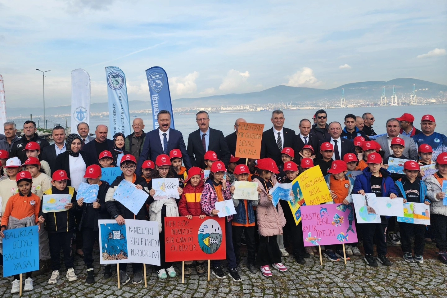 Kocaeli Gölcük’te öğrencilere çevre ve sağlıklı beslenme bilinci
