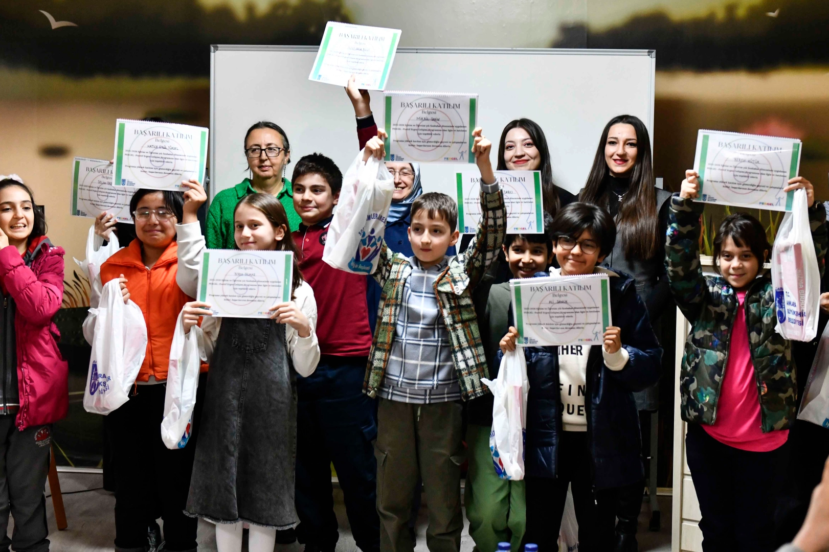 Ankara’da 150 çocuk ve velisi PERGEL’le buluştu