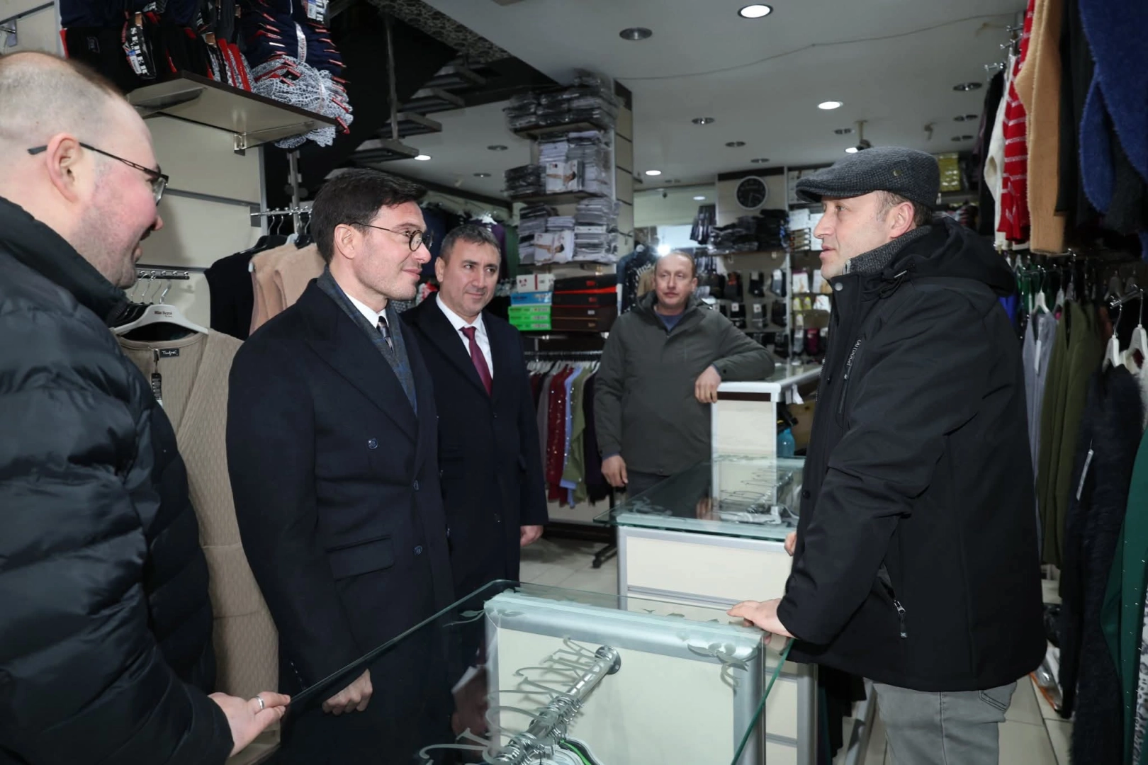 Tokat'ta Başkan Yazıcı'dan esnaf ziyareti