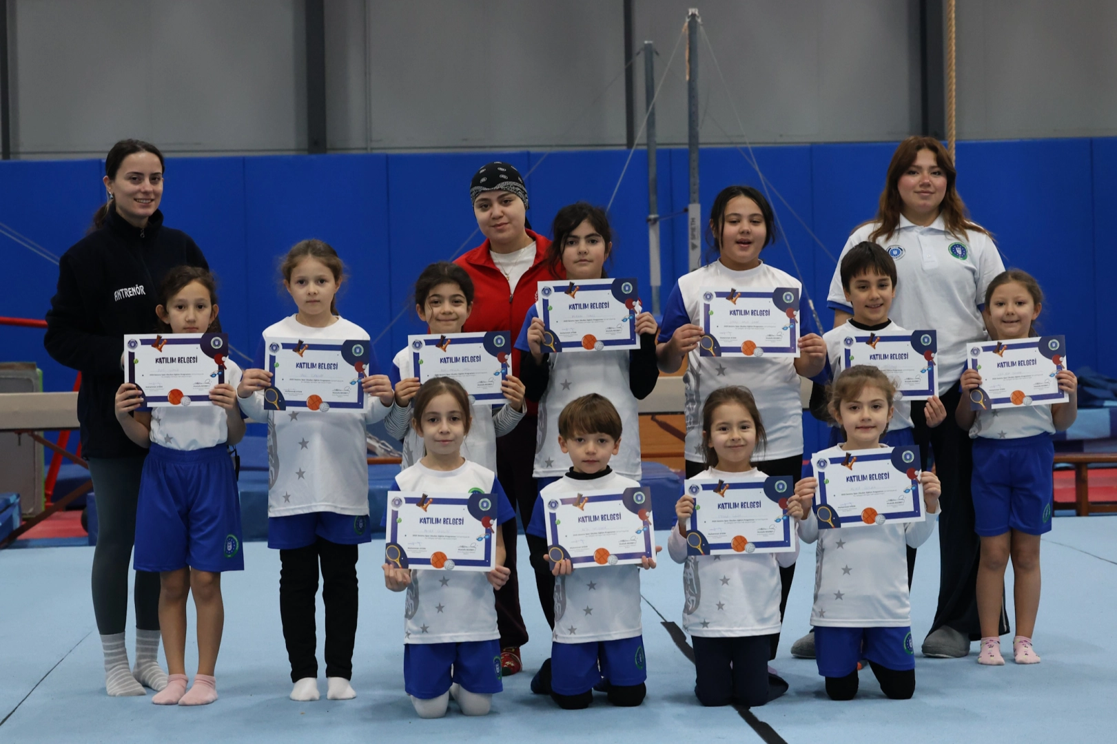 Bursa'da kış okullarında sertifika heyecanı