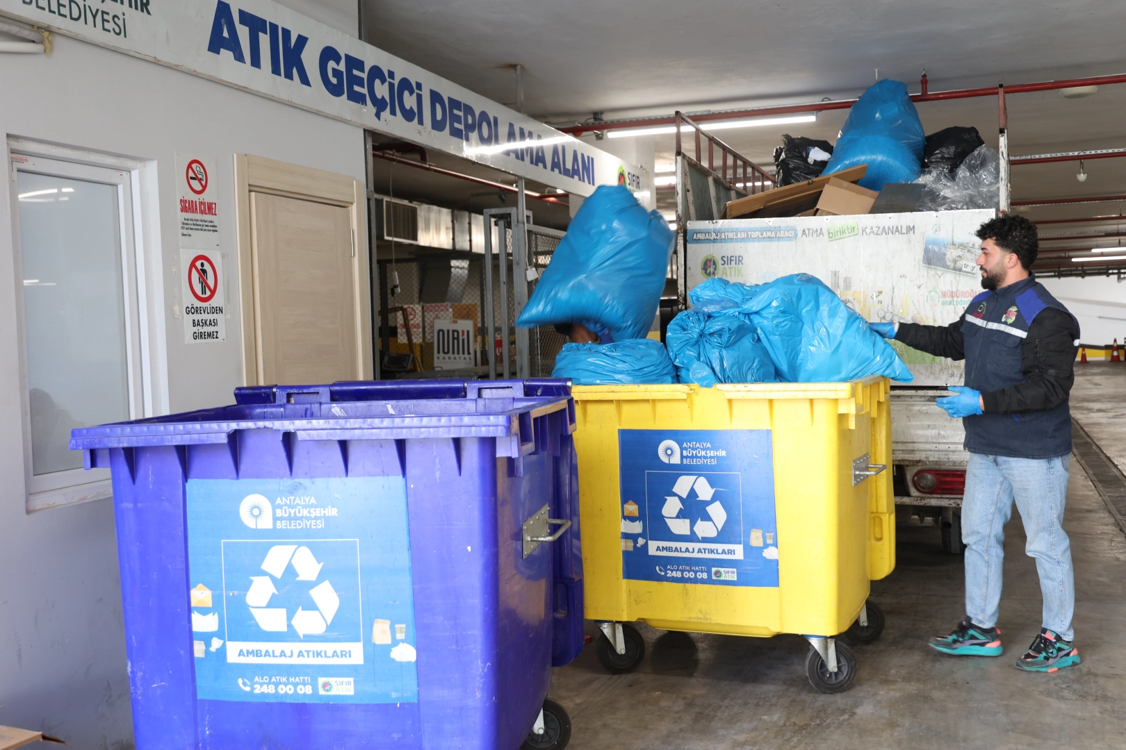 Antalya Büyükşehir’den sıfır atık hamlesi