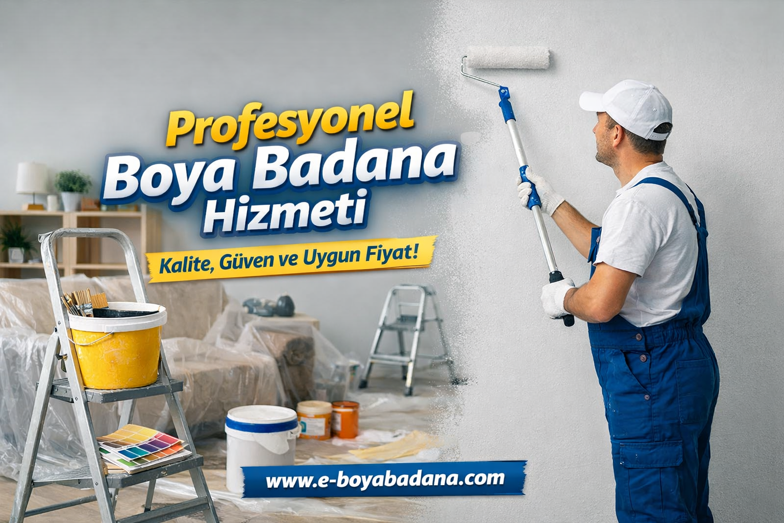 Profesyonel Boya Badana ile Yaşam Alanlarınızı Yenileyin