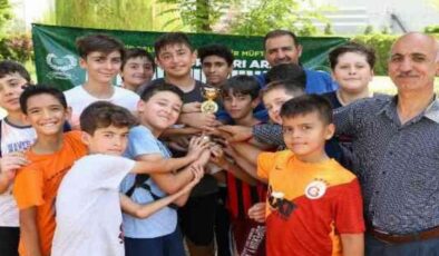 Diyarbakır Yenişehir’de Kur’an kurslarında futbol keyfi