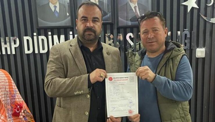 Aydın Didim’de iş insanı Gürcan Zorlu MHP’ye katıldı