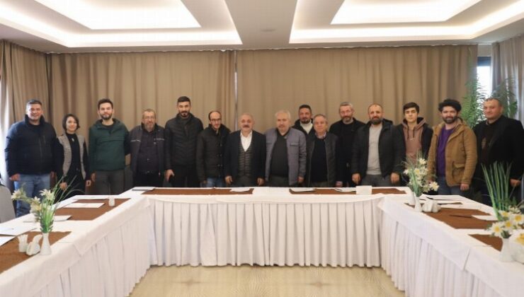 Başkan Esen basın mensupları ile buluştu