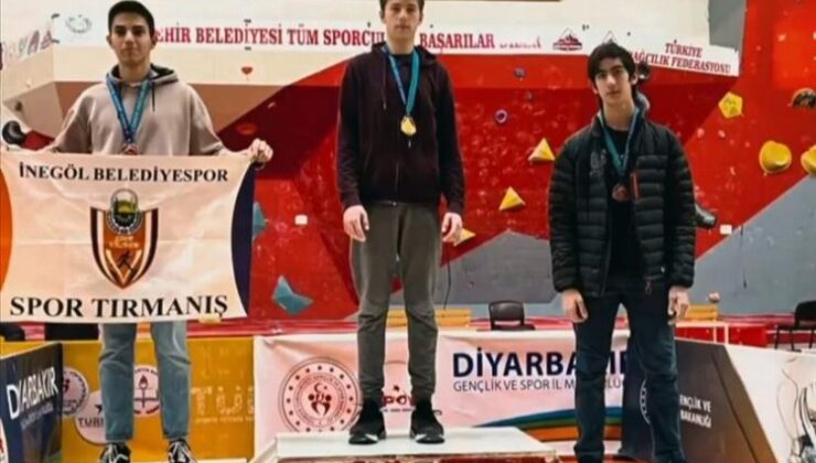 İnegöllü sporcular Diyarbakır’dan dereceyle döndü