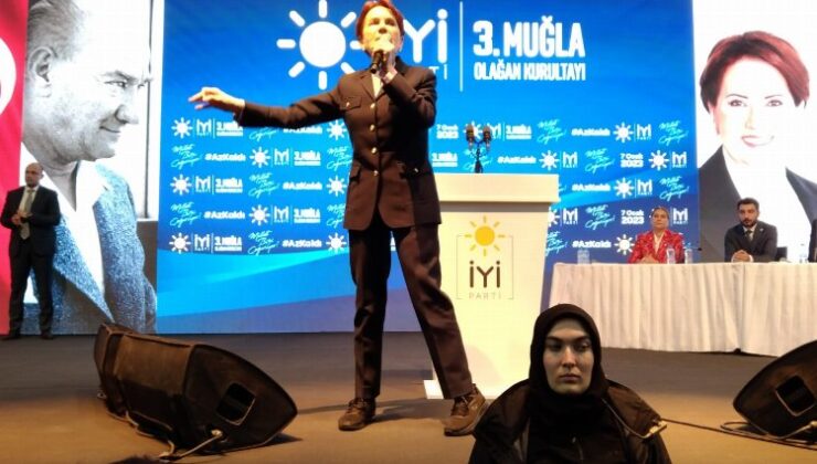 Muğla’da ‘Başbakan Akşener’ karşılaması