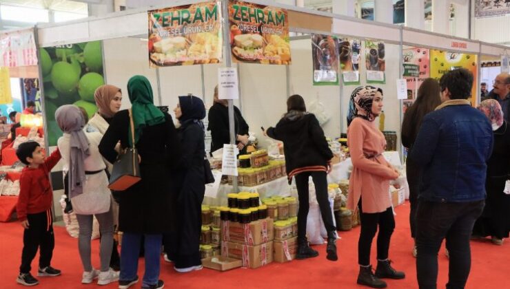 Yöresel ürünler Şanlıurfa’da buluştu
