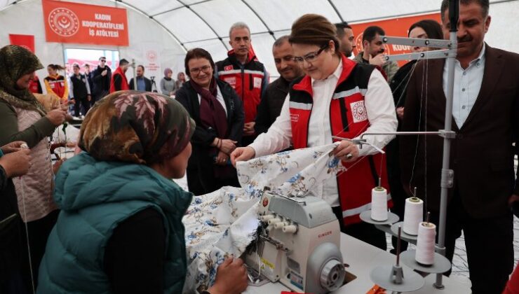 Afetzede kadınlara ekonomik teşvik