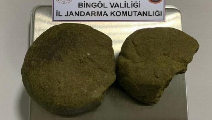 Bingöl’de uyuşturucuya 2 gözaltı