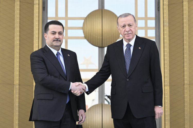 Cumhurbaşkanı Recep Tayyip Erdoğan, Türkiye’ye resmi ziyarette bulunan Irak Başbakanı