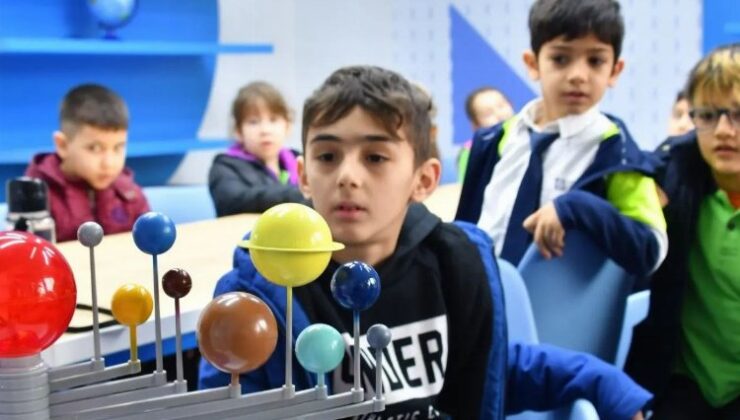 Samsun’da çocuklar ‘Bilim’le buluştu