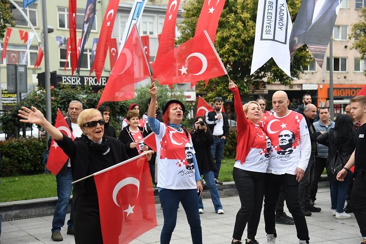 İstanbul Kadıköy’de 19 Mayıs Atatürk’ü Anma, Gençlik ve Spor Bayramı