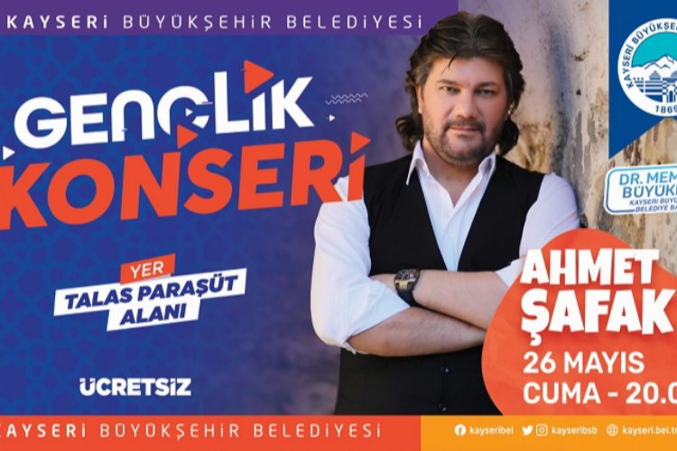 Kayseri Büyükşehir Belediyesi, kültür sanat etkinlikleri kapsamında sanatçı Ahmet Şafak’ın