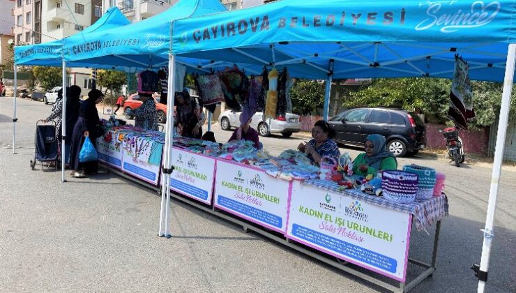Çayırovalı kadınları memnun eden proje