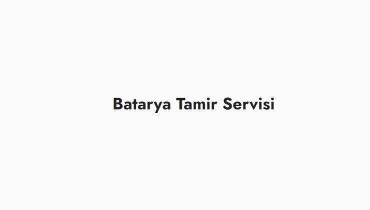 Batarya, Pil ve Elektrikli Bisikletler: Mobil Enerjinin Yıldızları