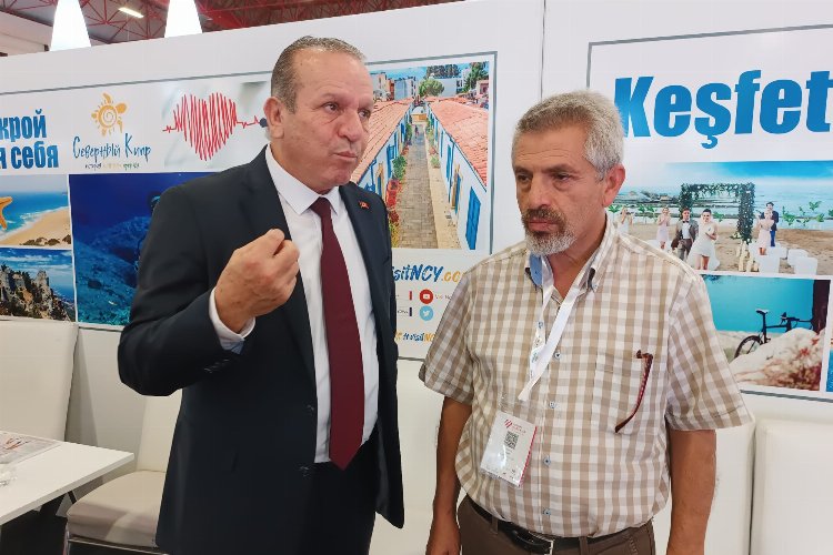 Antalya’da bu yıl 5.kez düzenlenen Turizm Fuarında Kuzey Kıbrıs Turizm