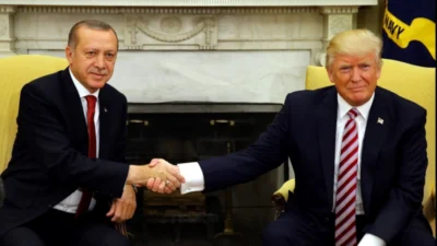 Cumhurbaşkanı Recep Tayyip Erdoğan, Amerika Birleşik Devletleri Başkanı Donald Trump