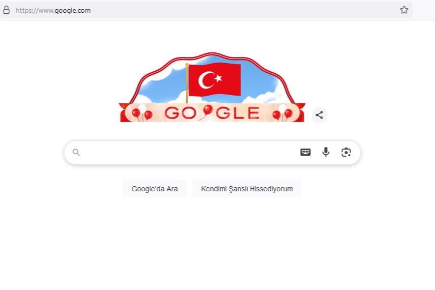 Google 23 Nisan için ’23 Nisan’ özel Doodle’ı yaptı. Doodle’nin