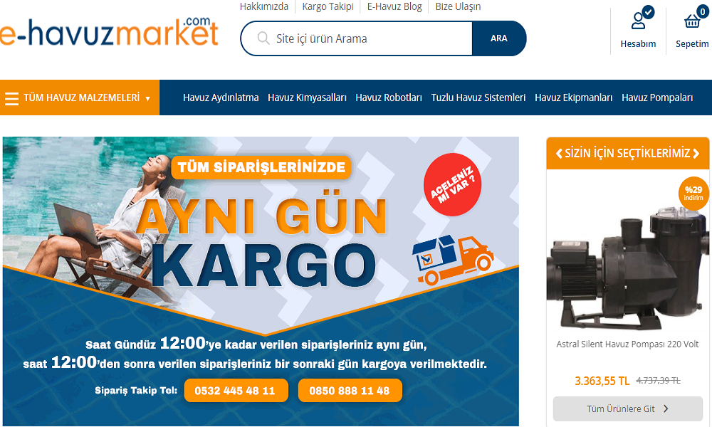   Havuz keyfinin sürdürülebilir olması için bakım sürecinin sorunsuz, hijyenin