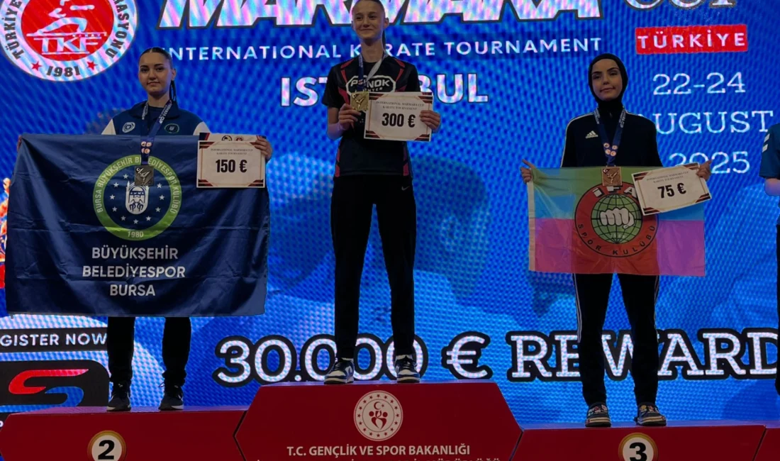 Bursa Büyükşehir Belediyespor Kulübü sporcuları, ulusal ve uluslararası organizasyonlarda elde