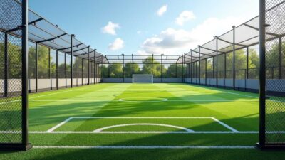   Halı saha filesi, modern spor tesislerinde güvenlik ve konforun