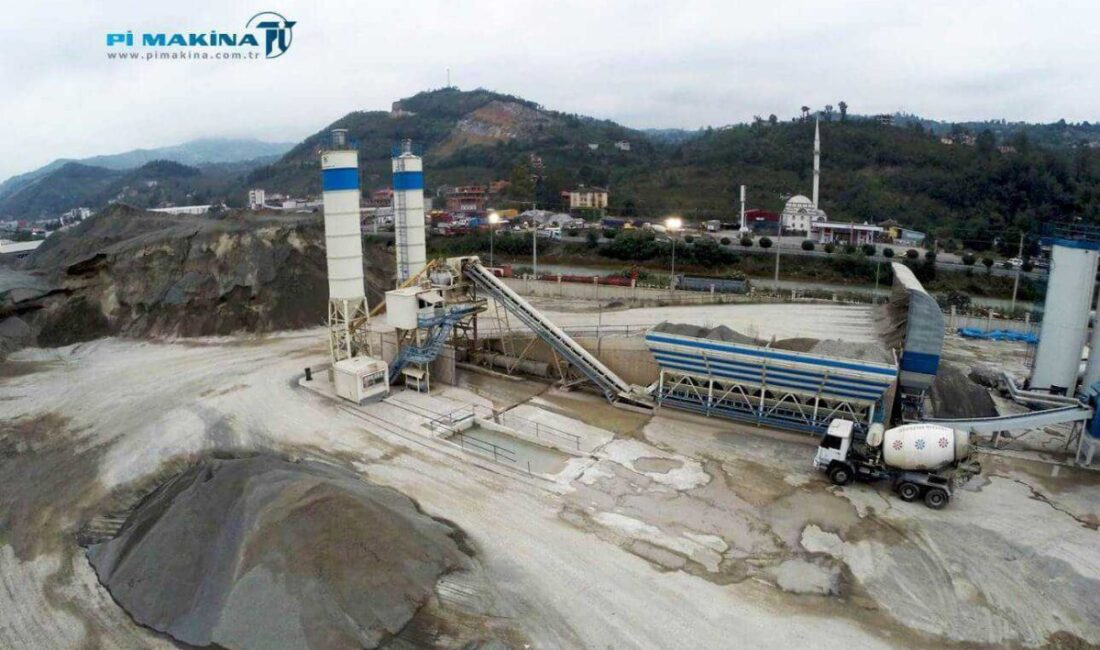 Mobil beton santrali, inşaat sektöründe giderek yaygınlaşan pratik bir çözüm
