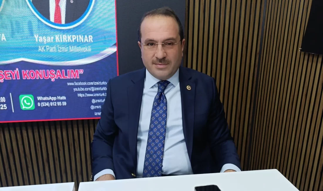 AK Parti İzmir Milletvekili Yaşar Kırkpınar, hem Gazze’de yaşanan insanlık