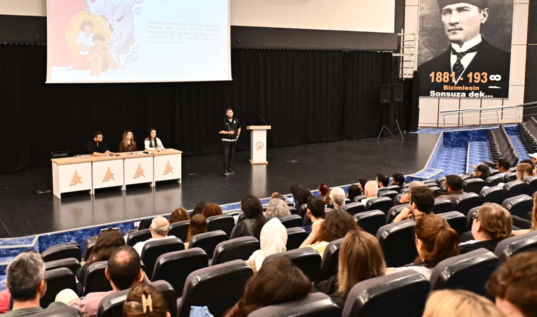 Antalya Muratpaşa’dan madde bağımlılığını önleme konferansı Antalya Muratpaşa Belediyesi, madde bağımlılığı hakkında farkındalık oluşturmak amacıyla belediye