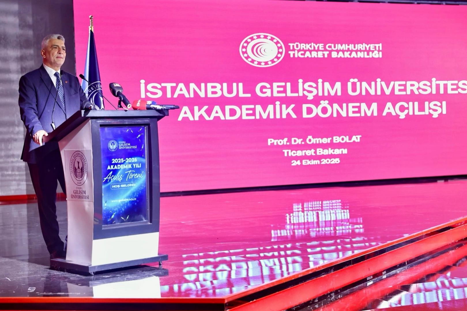 Ticaret Bakanı Ömer Bolat, Türkiye’nin milli gelirinin Temmuz ayı itibarıyla