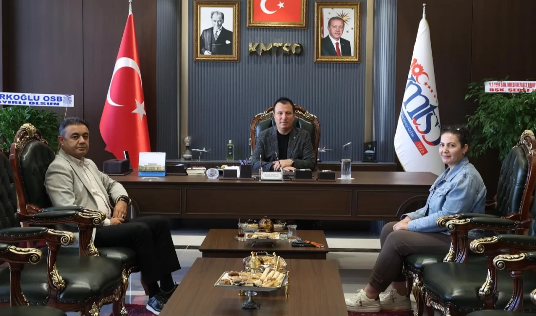 Başkan Çiçek’ten KMTSO Başkanı Buluntu’ya ziyaret Kahramanmaraş Terziler ve Konfeksiyoncular Odası Başkan Adayı ve Birven Tekstil