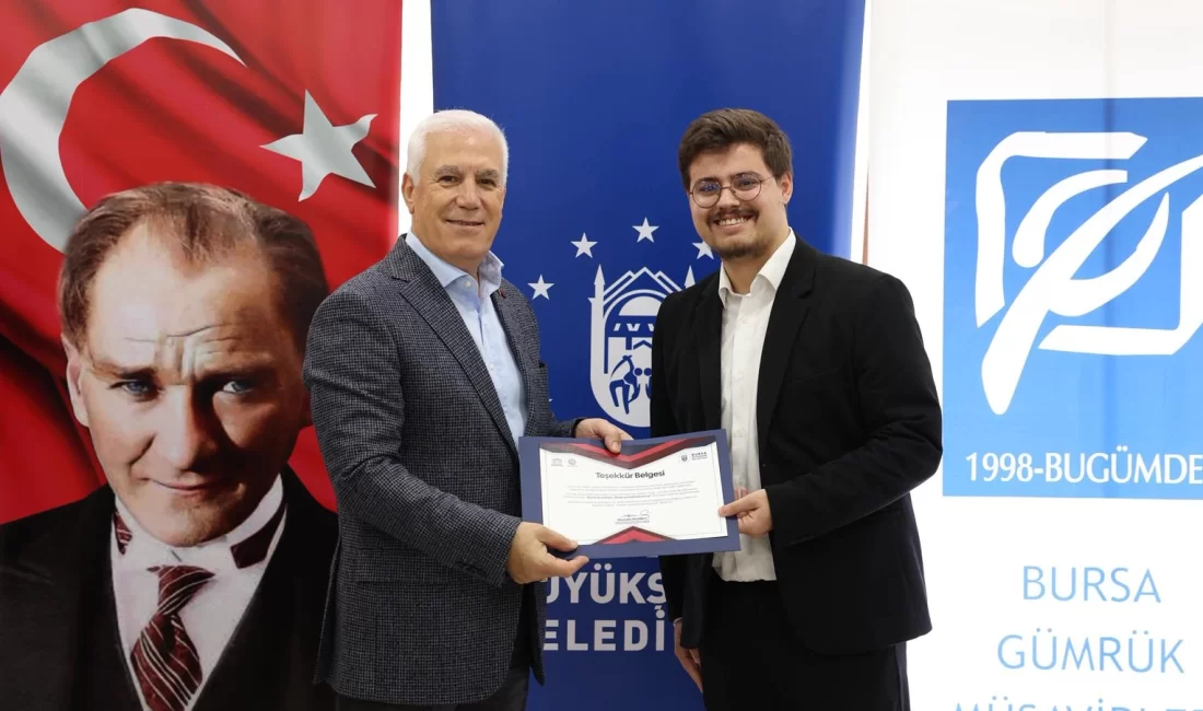 Bursa’ya değer katanlara teşekkür Bursa Gümrük Müşavirleri Derneği üyeleriyle bir araya gelen Büyükşehir Belediye