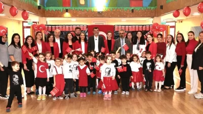 Denizli Büyükşehir Belediyesi Güneşli Günler Çocuk Gelişim Merkezleri’nde eğitim gören