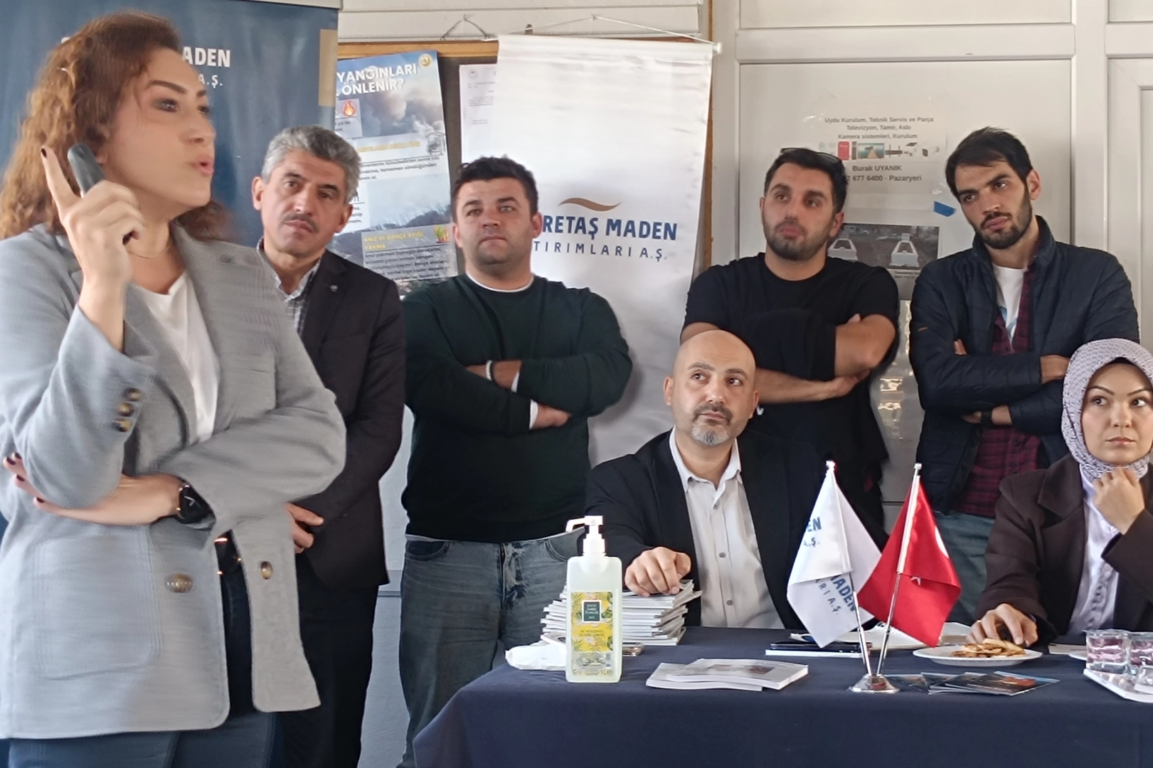 Bilecik’in Pazaryeri ilçesinde, Türkiye Tarım Kredi Kooperatifleri iştiraklerinden Gübretaş Maden