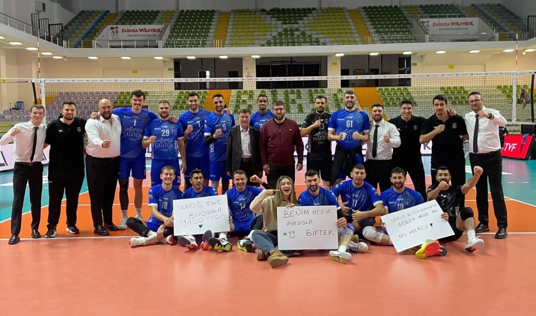 SMS Grup Efeler Ligi’nde mücadele eden Gebze Belediyespor, ligin ikinci haftasında