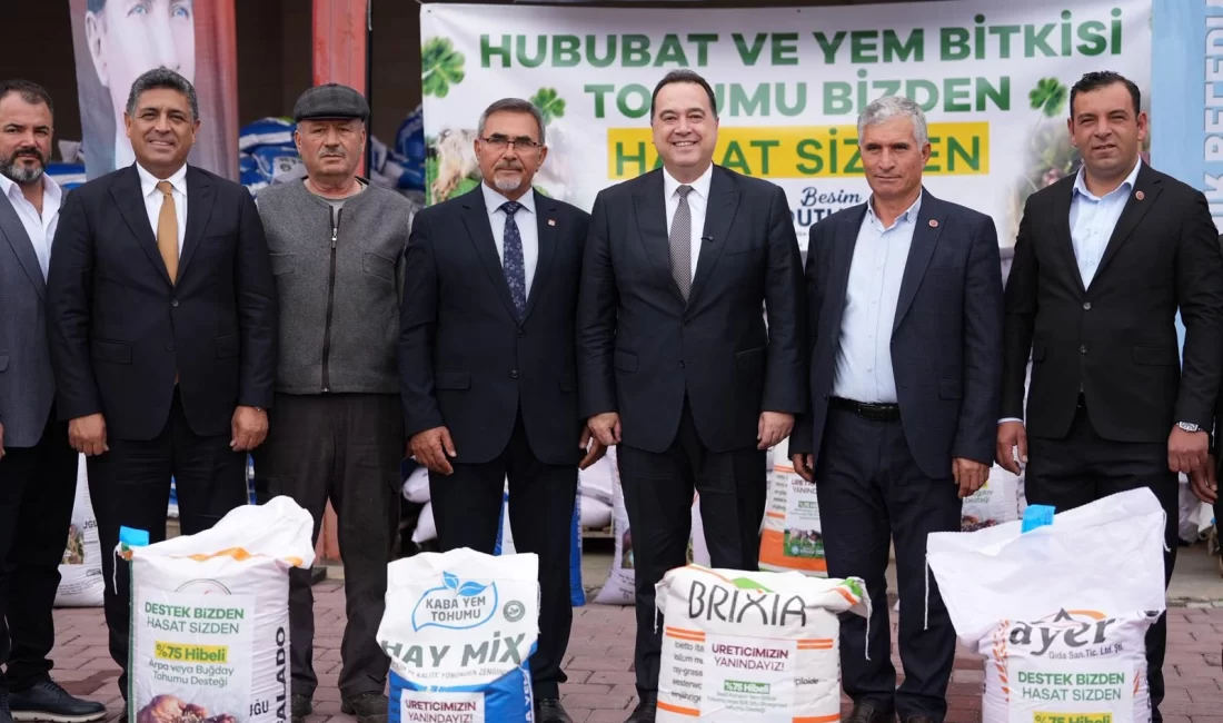 Manisa Büyükşehir Belediyesi, üreticilere destek olmak amacıyla başlattığı “Destek Bizden,