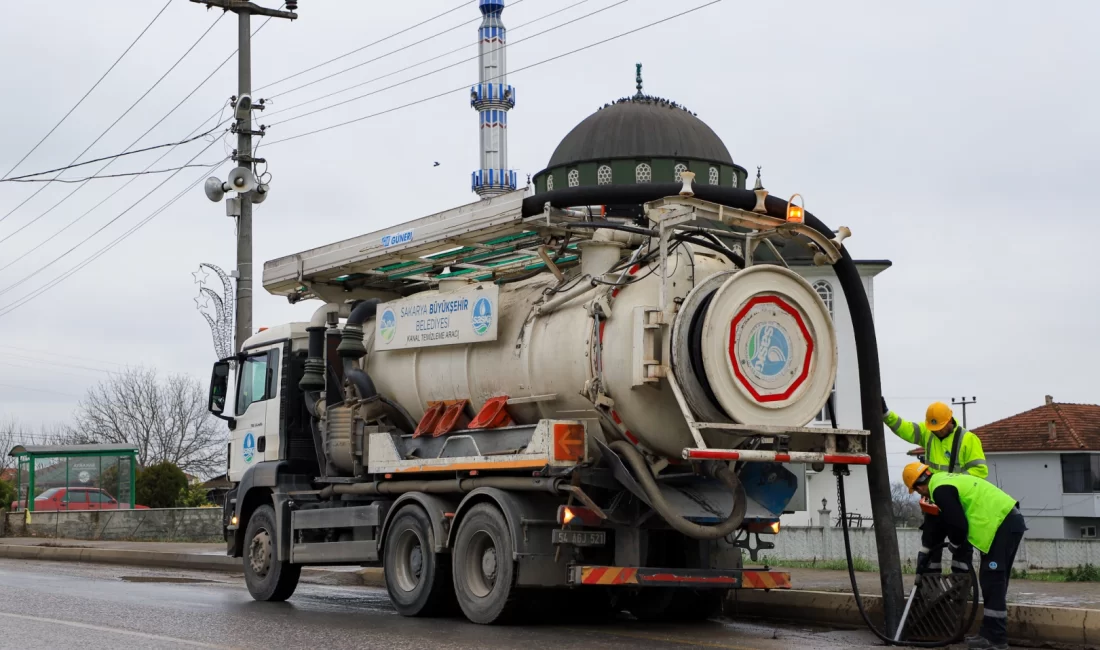 SASKİ yağış uyarısına karşı 7/24 sahada SASKİ, Marmara Bölgesi için yapılan kuvvetli yağış uyarısının ardından tüm