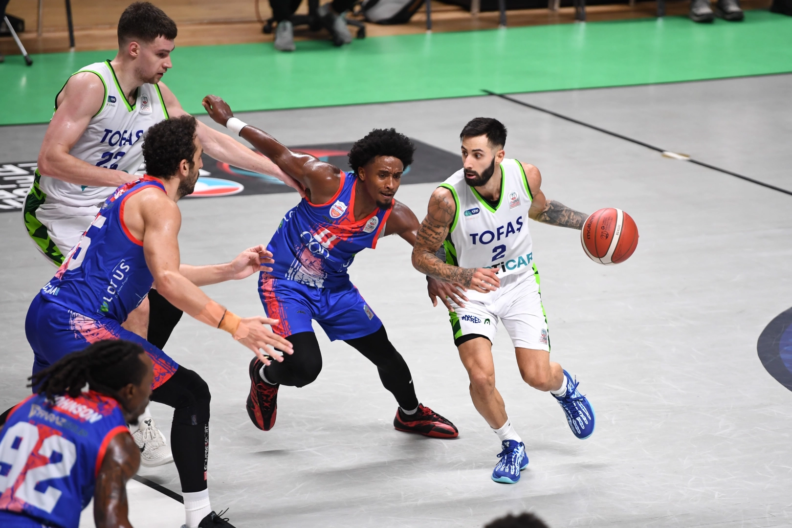 Tofaş Basketbol Takımı, 5. hafta karşılaşmasında sahasında Onvo Büyükçekmece’yi 91-70’lik