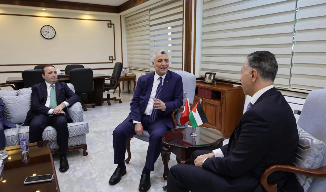 Ticaret Bakanı Ömer Bolat, Ürdün Sanayi, Ticaret ve Tedarik Bakanı