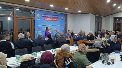 Bilecik’te AK Parti Pazaryeri İlçe Başkanlığı, Küçükelmalı Tabiat Parkı’nda düzenlediği