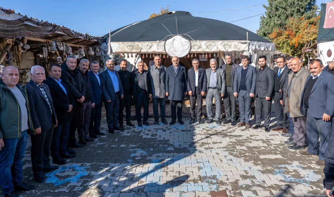 Malatya Büyükşehir Belediye Başkanı Sami Er, Eskimalatya’daki muhtarlarla buluştu; spor