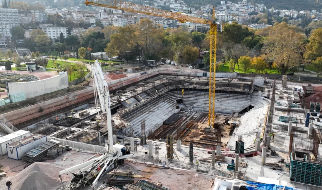 Bursa Büyükşehir Belediyesi tarafından tekrar ayağa kaldırılacak olan kentin simge